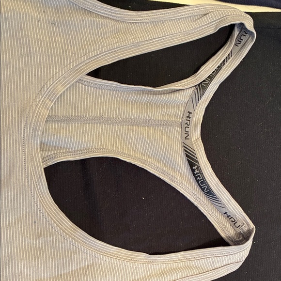 Under Armour Run Women's Tank Tops - Black, Navy, Gray - Picture 2 of 2